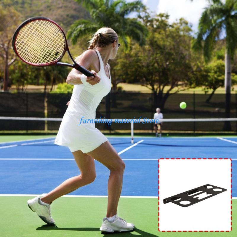 Sports Equipment Storage - Y5GD Modern Demir Tenis Raketleri Duvar