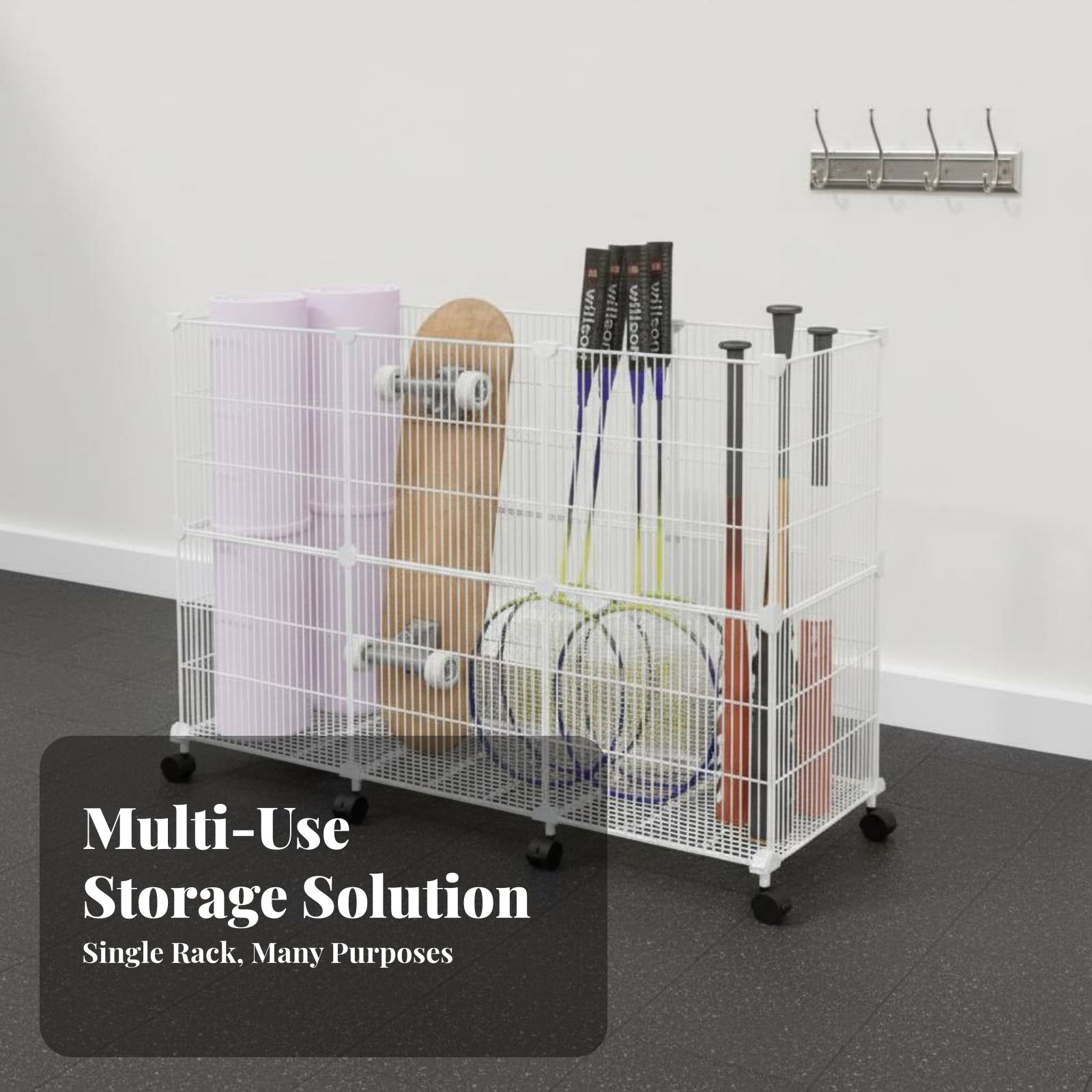 Sports Equipment Storage - Spor Ekipmanları Saklama Arabası Sağlam Spor