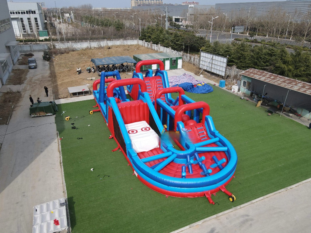 Sports Equipment Rental - Ticari açık hava şişme spor oyunu