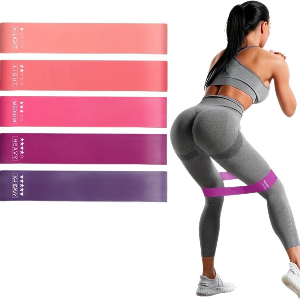 Sports Equipment Pictures - 5 Parçalı Renkli Direnç Bandı Seti
