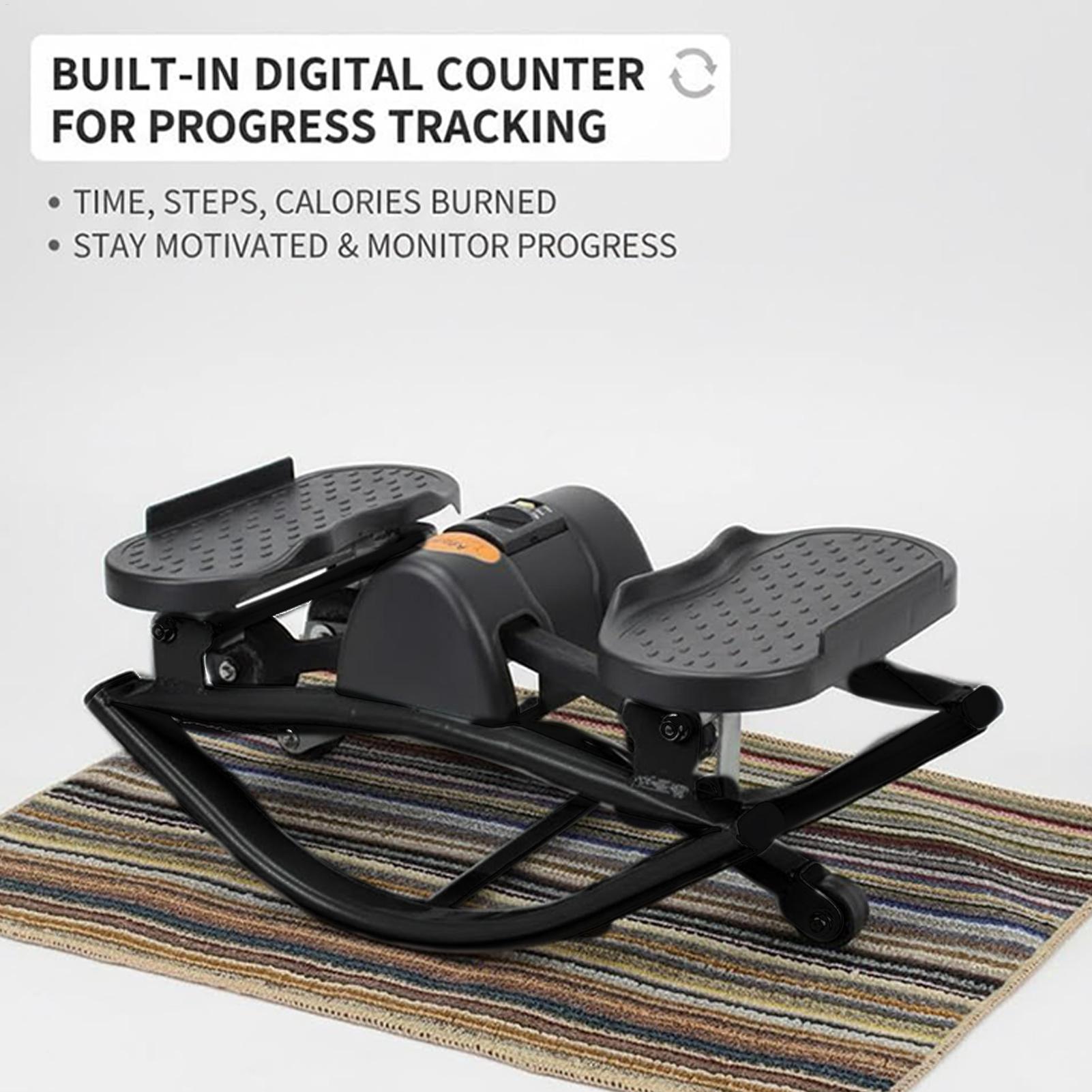 Sports Equipment Images - Taşınabilir Sessiz Yanal Stepper Makinesi, Ev,
