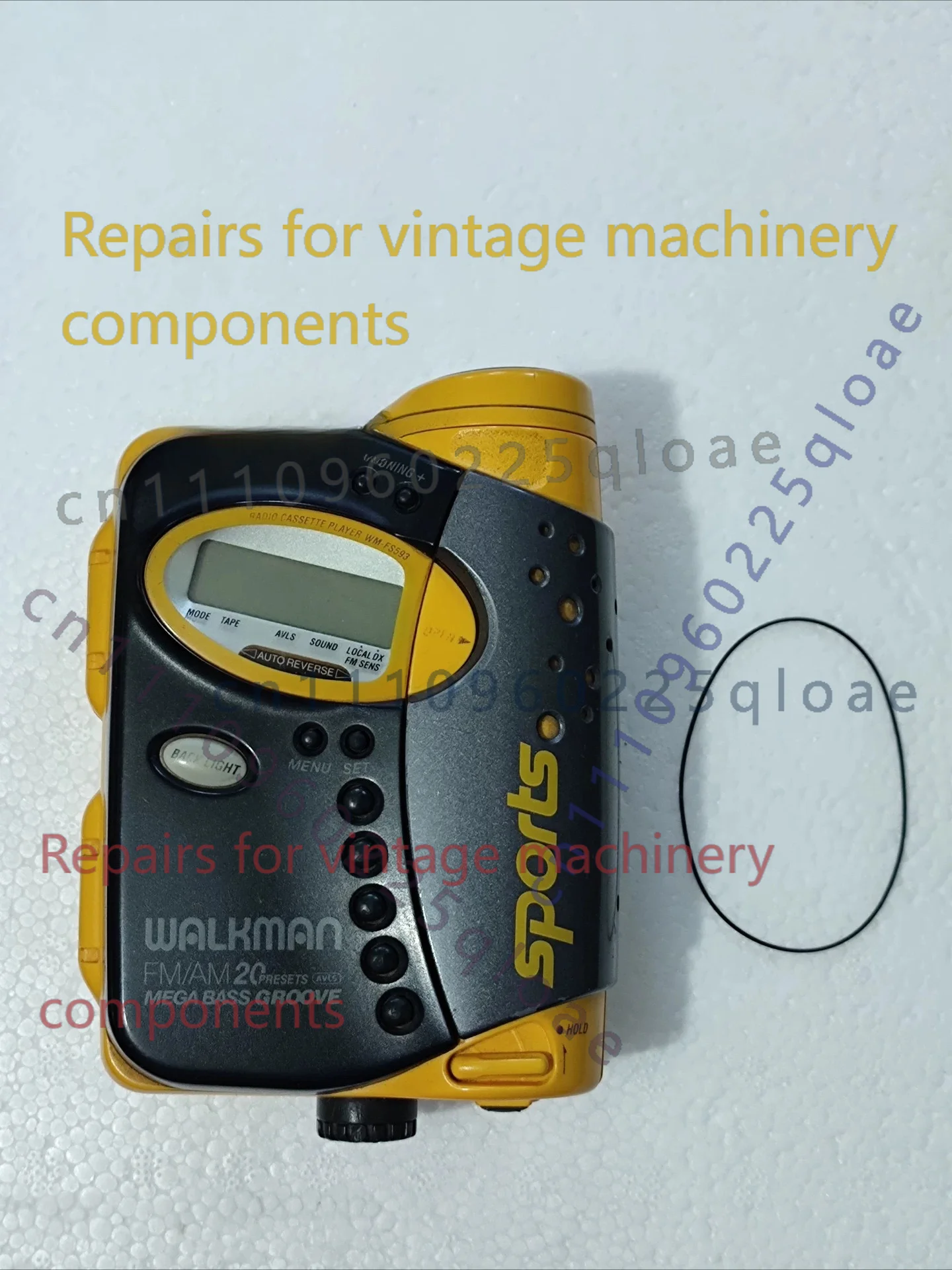 Sports Equipment Repair - Sony WM-FS593 Spor Walkman Onarımı için