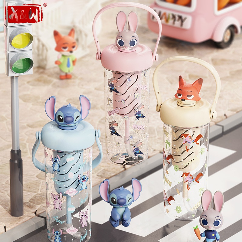 Xin Sports Equipment - X&W Zootopia Pipetli Su Şişesi Yaz